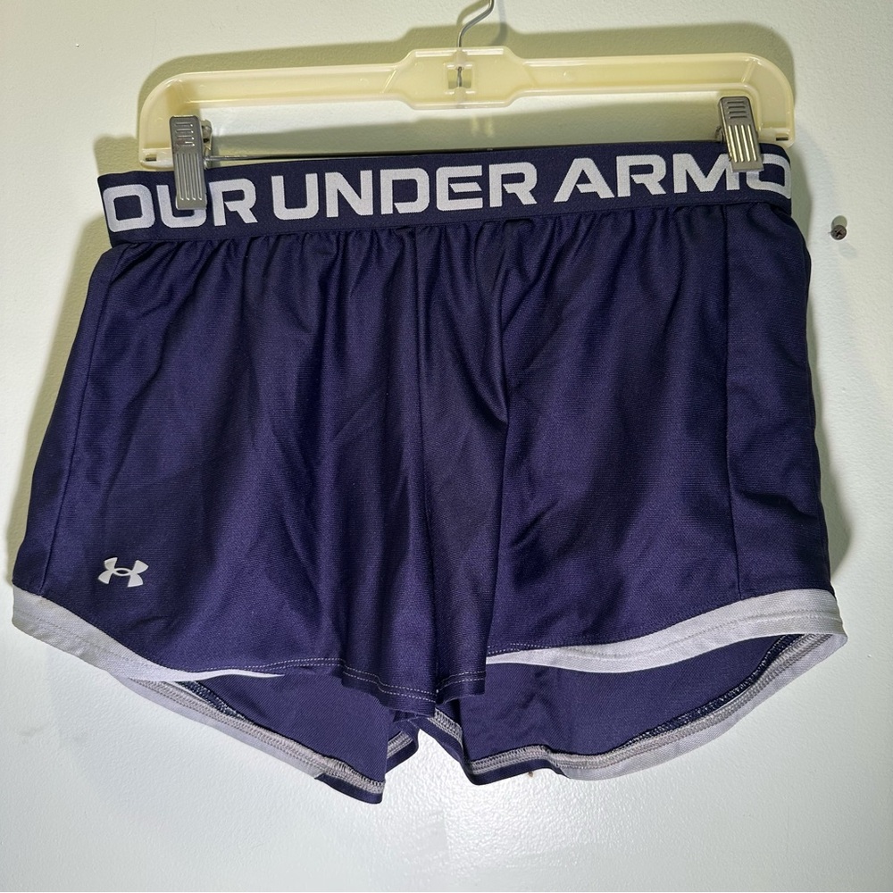 Women’s Navy Blue Under Armour Athletic Shorts